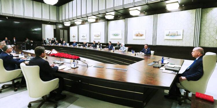 Cumhurbaşkanlığı kabine toplantısı başladı