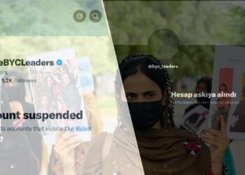 X direnen Beluc kadınların hesabını askıya aldı