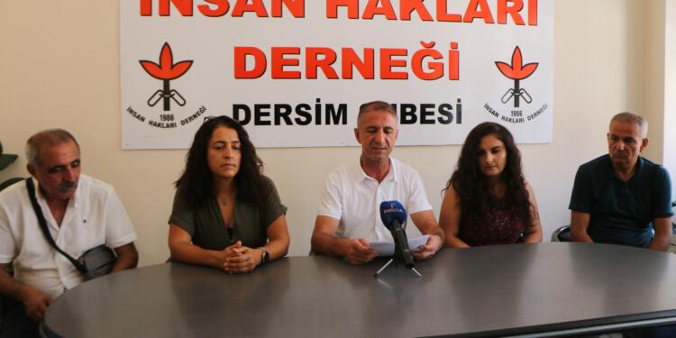 İHD Dêrsim Şubesi: Kentteki ihlaller yaşam hakkı üzerinde tehdit oluşturuyor