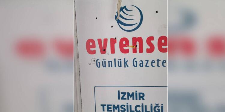 Evrensel’in İzmir bürosuna silahlı saldırı