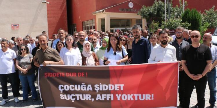 Colemêrg Emek ve Demokrasi Platformu Uzman Çavuş’un şiddet uyguladığı çocuğu ziyaret etti