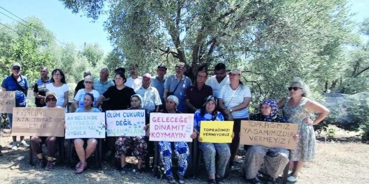 İkizköylüler: Maden yasasını tanımıyoruz