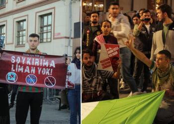 Filistin’deki işgale tepki gösteren Çelik tahliye edilmedi