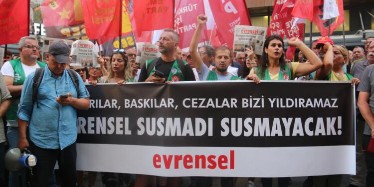 Evrensel Gazetesi’ne yönelik saldırıya tepki