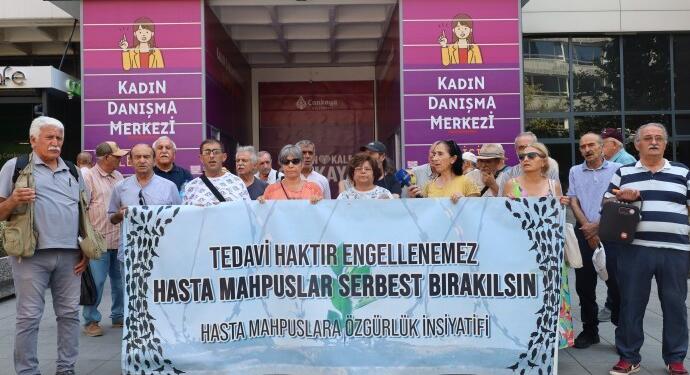 3 kentte hasta tutsaklar için eylem