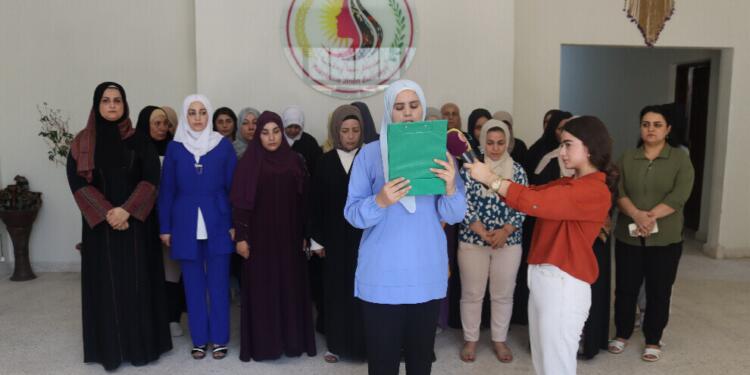 Zenûbiya Kadın Topluluğu’ndan Gazze ile dayanışma kampanyası