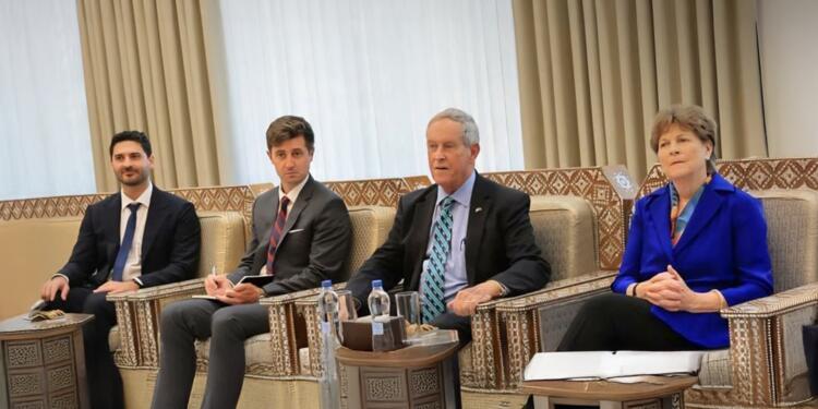 ABD heyetinden Mazlum Ebdî ve Şara ile görüşme