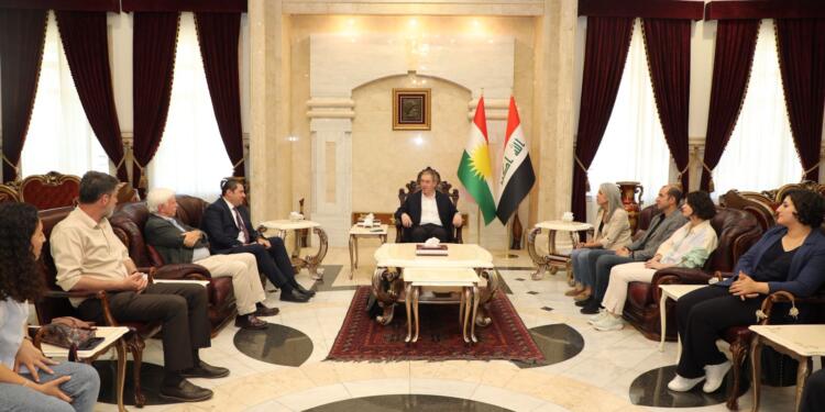 DBP ve DEM Parti heyetinden Federe Kürdistan’a ziyaret