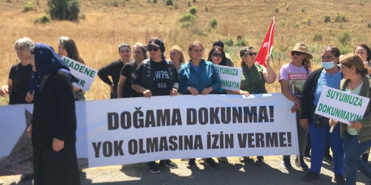 Köylüler: Pomza kum ocağına dur demek zorundayız