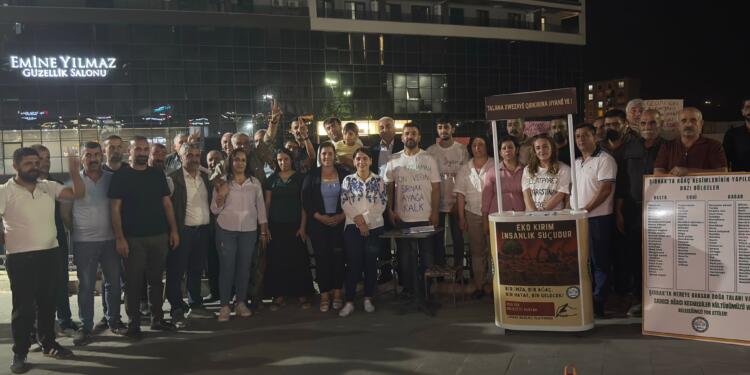 Şirnex’te imza kampanyası: Gölgesinde oturacak ağaç bırakmadılar