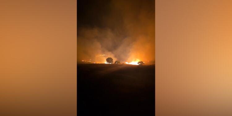 Xelfetî’de yangın: Müdahale sürüyor