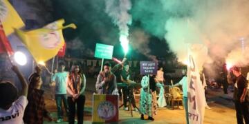 Xarpêt’te gençlik şöleni: Demokrasisiz barış olmaz