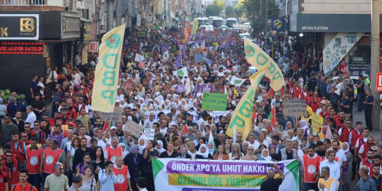 Foto Galeri: ‘Önder Apo’nun umut hakkı için özgürlüğe yürüyoruz’
