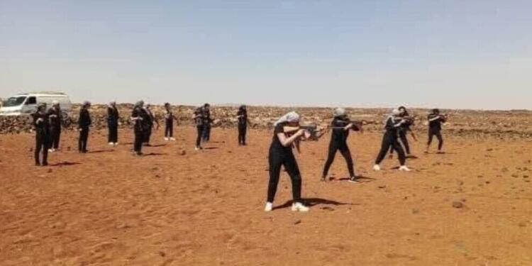 Kadınlar Süveyda’da özsavunma ordusu kurdu