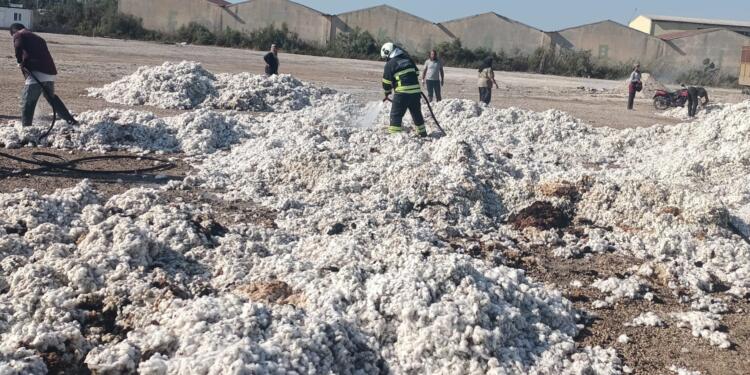 Adana’da çırçır fabrikasında yangın