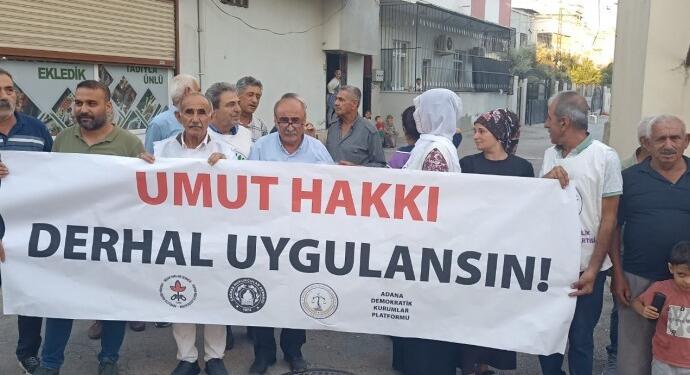 Mersin’de yapılacak ‘umut hakkı’ yürüyüşüne çağrı