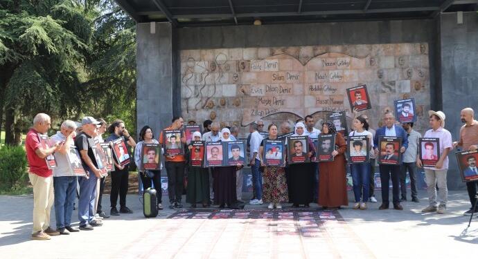 Kayıp yakınları 4 kentte adalet talebini yineledi