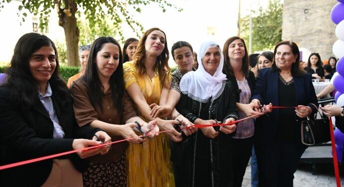 Bismil’de Nûjin Kadın Dayanışma ve Yaşam Merkezi yeniden açıldı