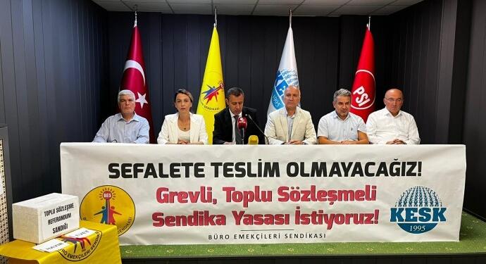 BES’ten toplu sözleşmeye karşı imza kampanyası