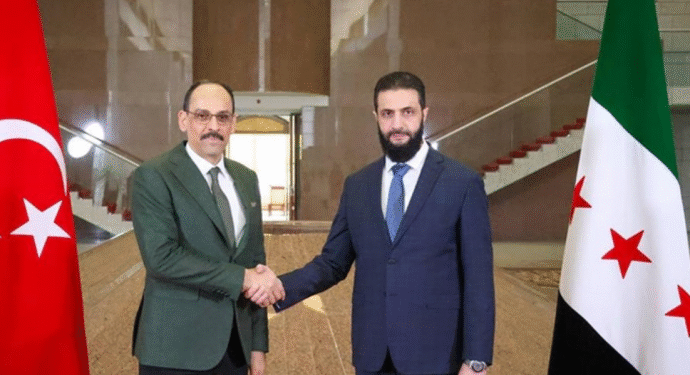 MİT Başkanı Kalın, Şara ile görüşecek