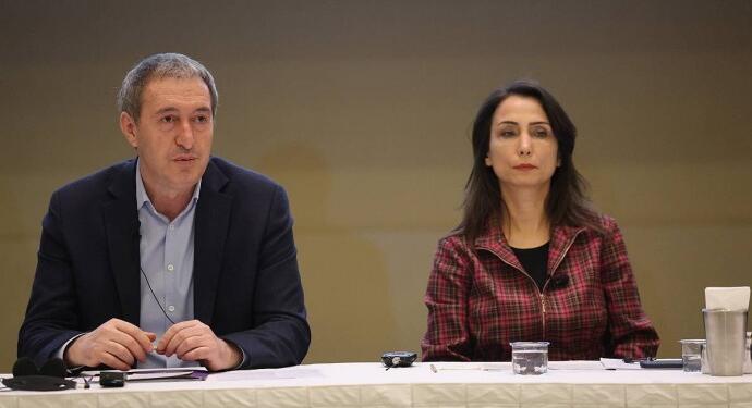 DEM Parti Eş Genel Başkanları’ndan kent uzlaşısı kararına tepki