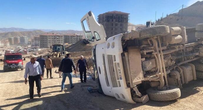 TOKİ inşaatında kaza: 1 yaralı