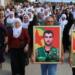 Demir ve Tutal için kurulan taziyeye kitlesel ziyaret
