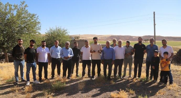 Köylüler mera alanlarını işgal geden Cengiz Holding’i protesto etti