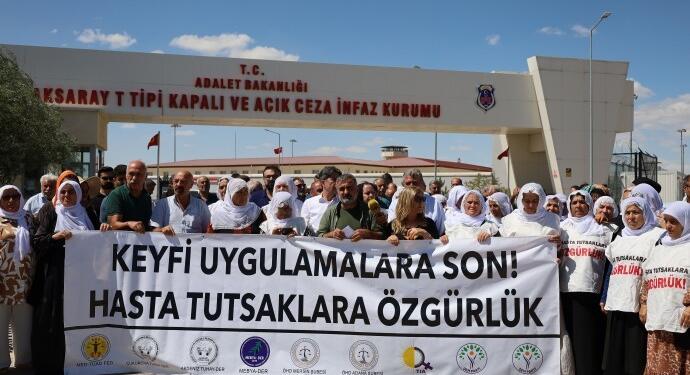 Aksaray Cezaevi önünde eylem: ATK ve İGK kapatılmalı