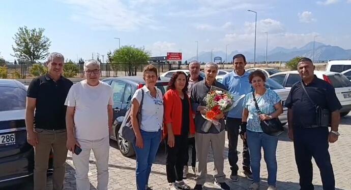 30 yıllık tutsak Mehmet Durak tahliye edildi