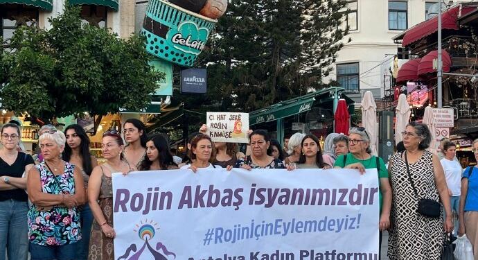 Antalya Kadın Platformu: Rojin Kabaiş dosyası karanlığa gömülmek isteniyor