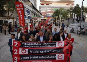 Wan’da 223 işçinin direnişi 47’nci gününde devam ediyor