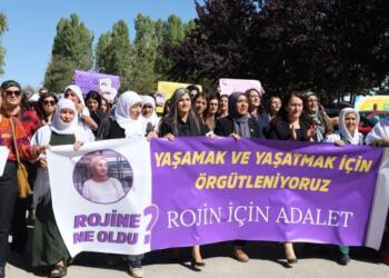 Wan’da Rojin için yürüdüler: Adalet istiyoruz, failler cezasız kalmamalı