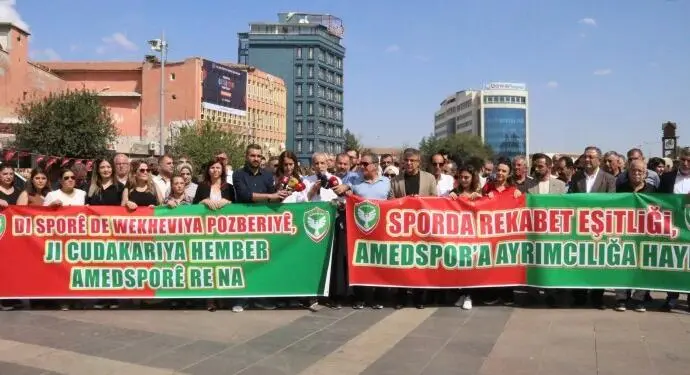 TFF’ye tepki: Amedspor değerimizdir, koruyacağız