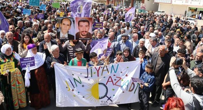 Kadınlardan ‘Umutla Özgürlüğe Yürüyoruz’ çağrısı