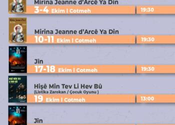 Amed Şehir Tiyatrosu’ndan Ekim ayında 3 oyun