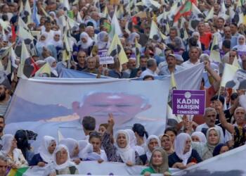 Umut hakkı için alandaydılar: Barışın muhatabı Öcalan’a özgürlük