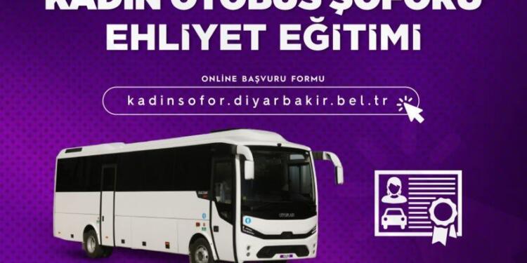 Kadınlara otobüs şoförlüğü eğitimi yeniden başlıyor