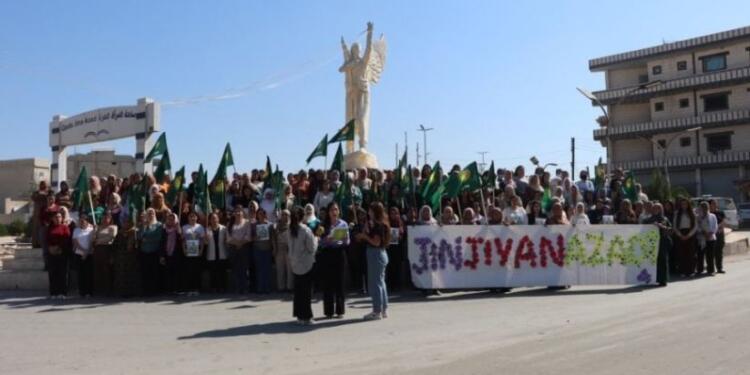 Rojava’da ‘jin jiyan azadî’ açıklaması