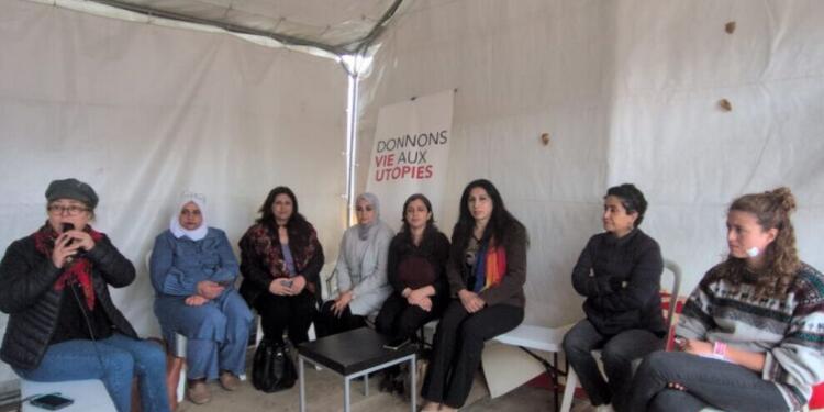 Paris’te kadın mücadelesi ve Rojava devrimini anlattılar