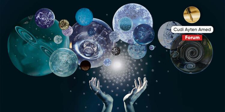 Evren bizde düşünür, hisseder, umut eder