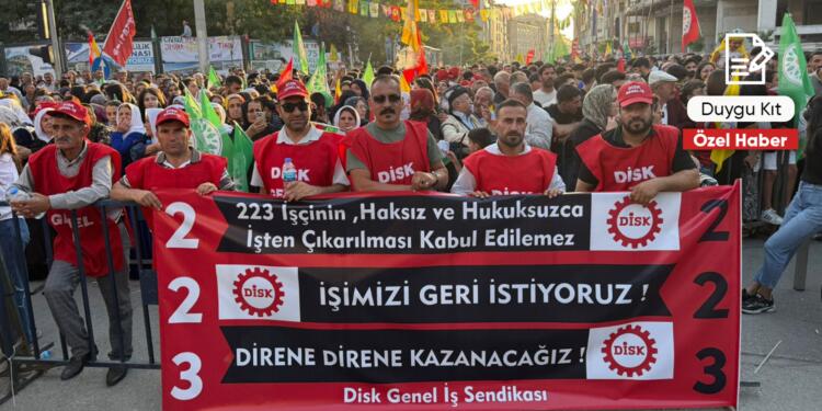 ‘223 işçi arabuluculuk sürecindeyiz’