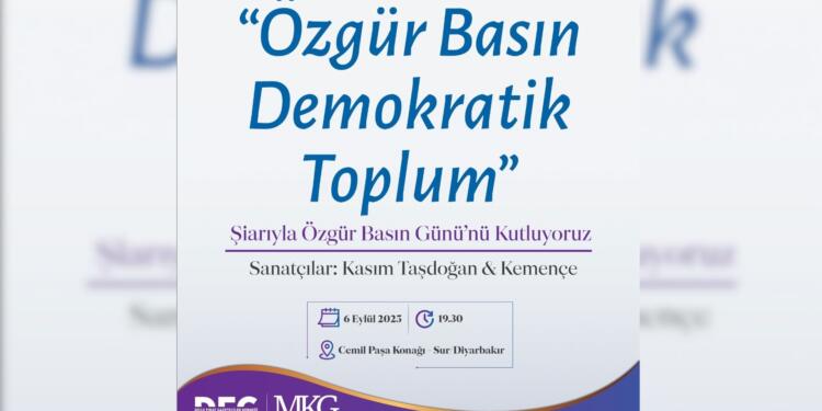 Özgür Basın Günü Amed’de konserle kutlanacak