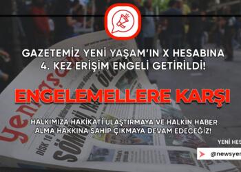 Gazetemizin X platformundaki hesabına erişim engeli