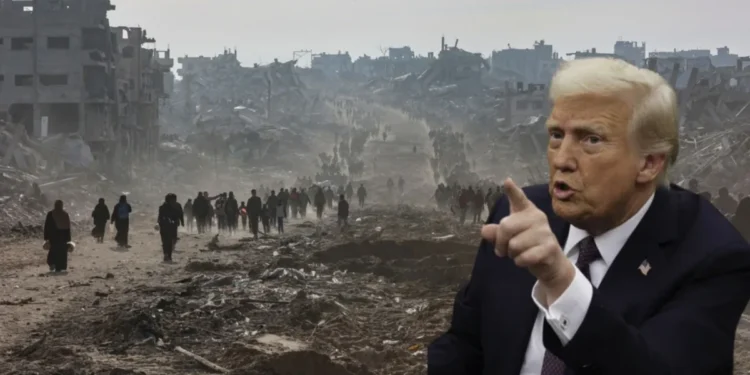 ABD’nin Gazze planı: Nüfus tahliye edilecek, 10 yıl ABD kontrolünde kalacak