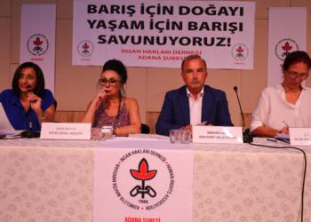 Adana’da ekokırım ve barış süreci tartışıldı