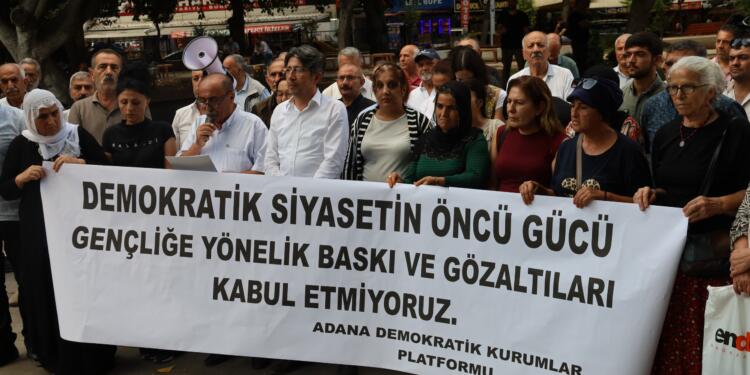 Adana’da gözaltılara tepki: Öcalan’ı kriminalize etmek kaybettirir