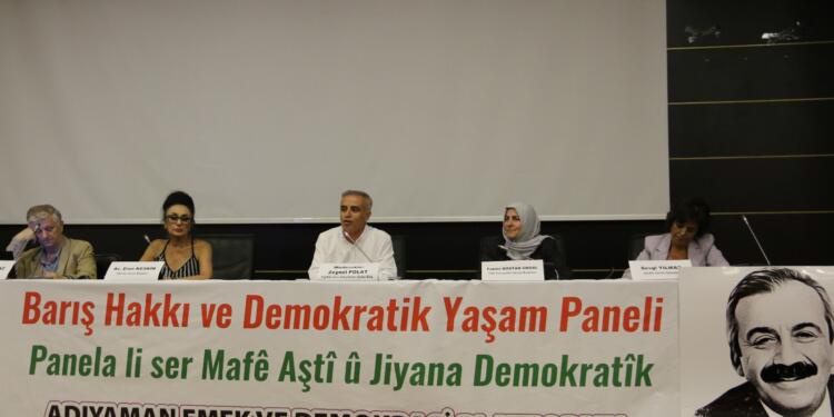 Semsûr’da ‘Barış ve Demokrasi’ paneli: Komisyon adım atmalı