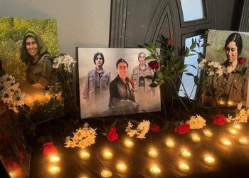 Êlih’te YJA Starlı üç kadın için anma