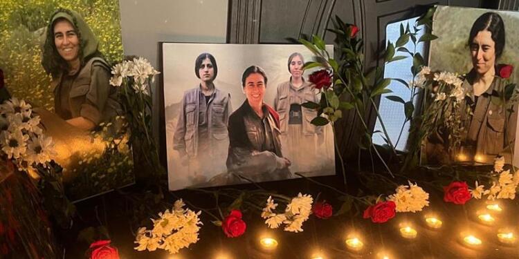 Êlih’te YJA Starlı üç kadın için anma